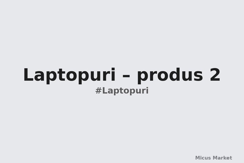 Laptopuri – produs 2