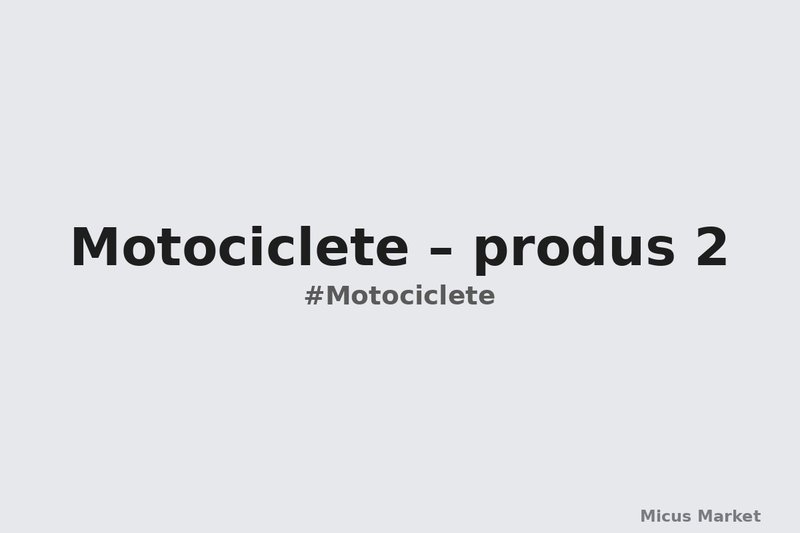Motociclete – produs 2