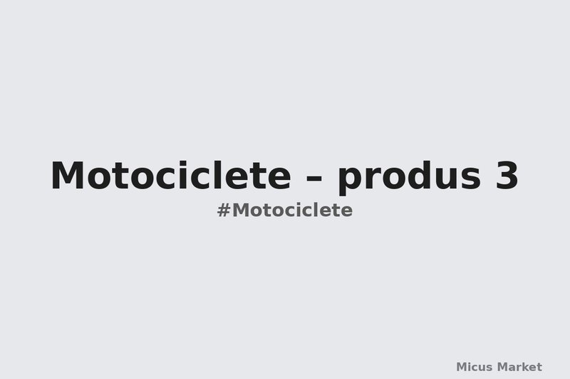 Motociclete – produs 3